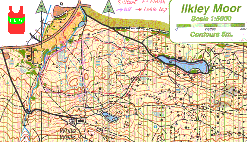 Ilkley Moor fell races junior courses